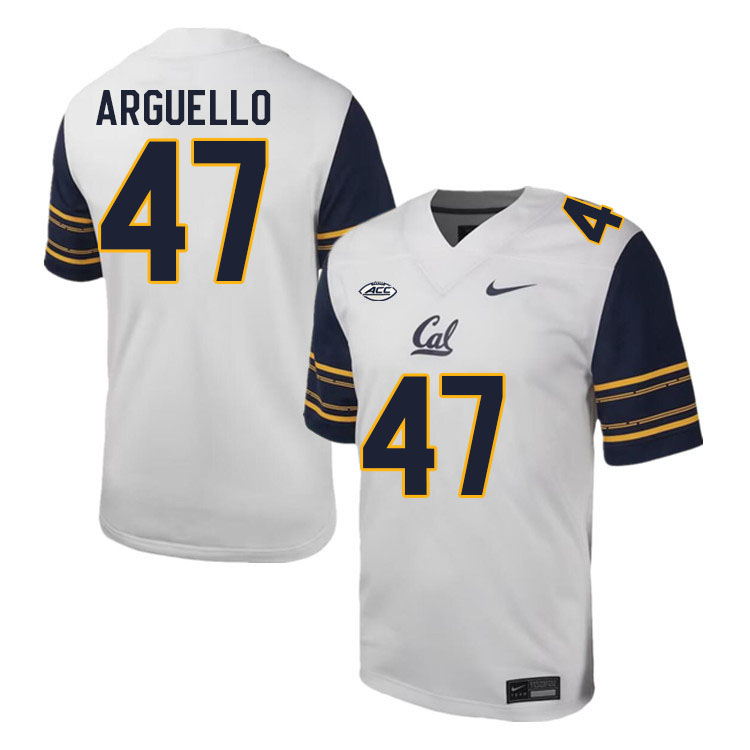 Men #47 Jake Arguello California Golden Bears ACC Conference College Football Jerseys Stitched Sale-